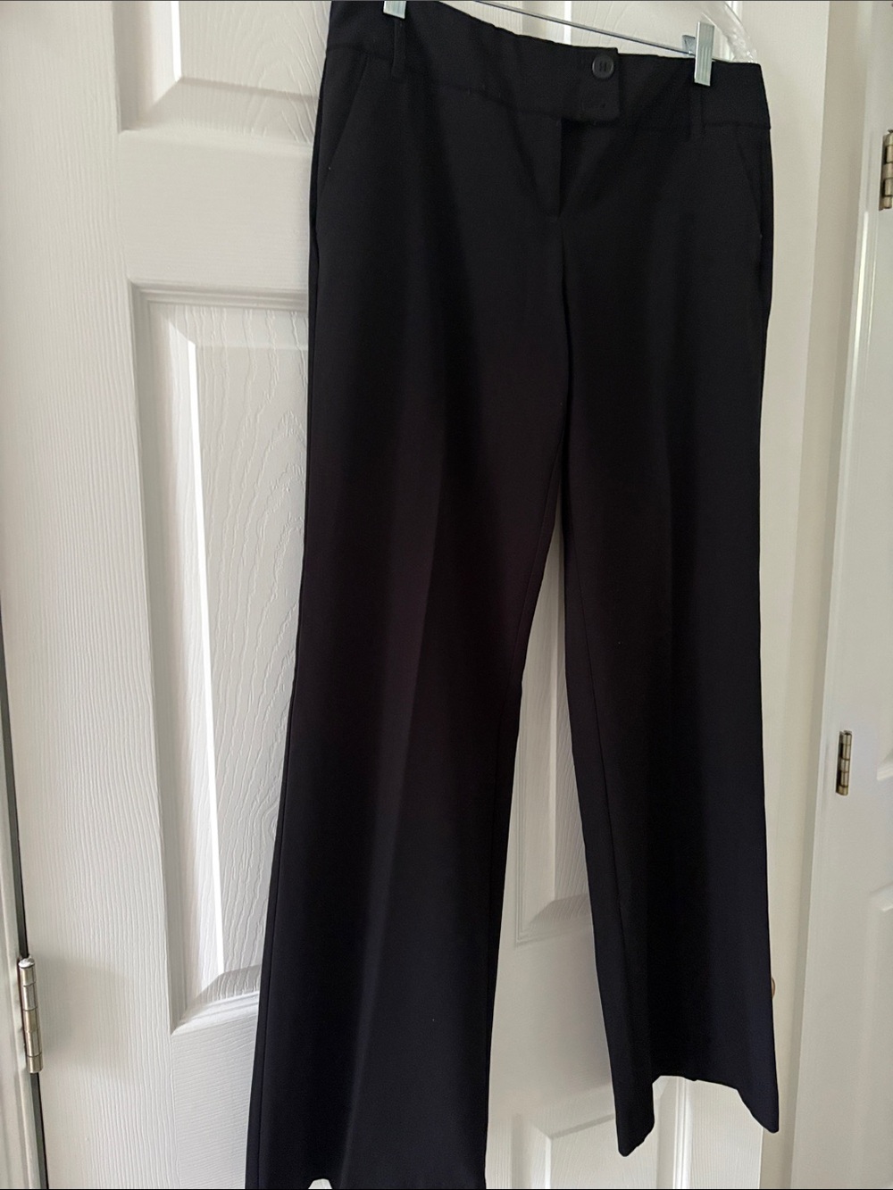 New York & Company Black Wide-Leg Dress Pants